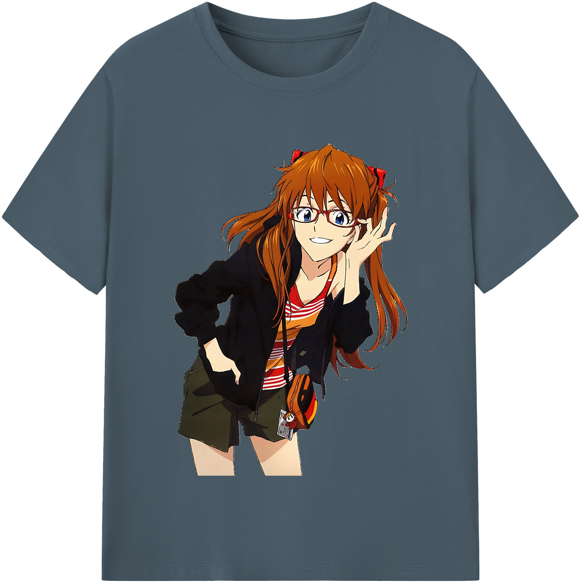 （画像用） EVA 新世紀エヴァンゲリオン 綿100％半袖Tシャツ（フロントプリント）